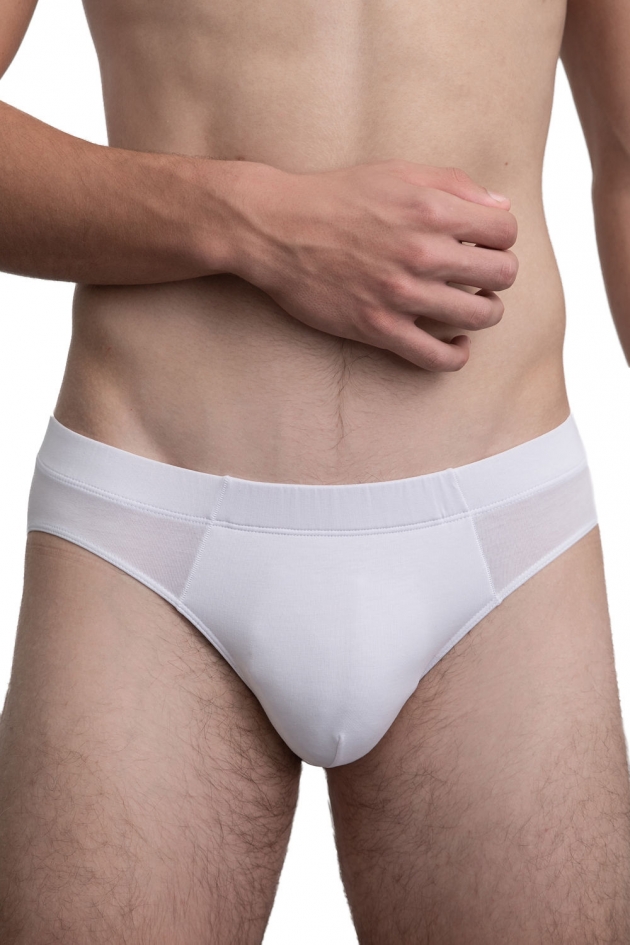 MEN'S BRIEFS WHITE