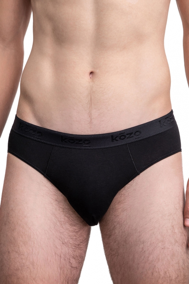 HERREN SLIPS SCHWARZ