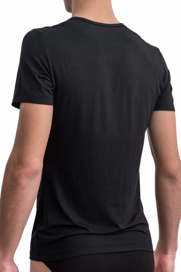 MEN'S T-SHIRT ROUND NECK BLACK