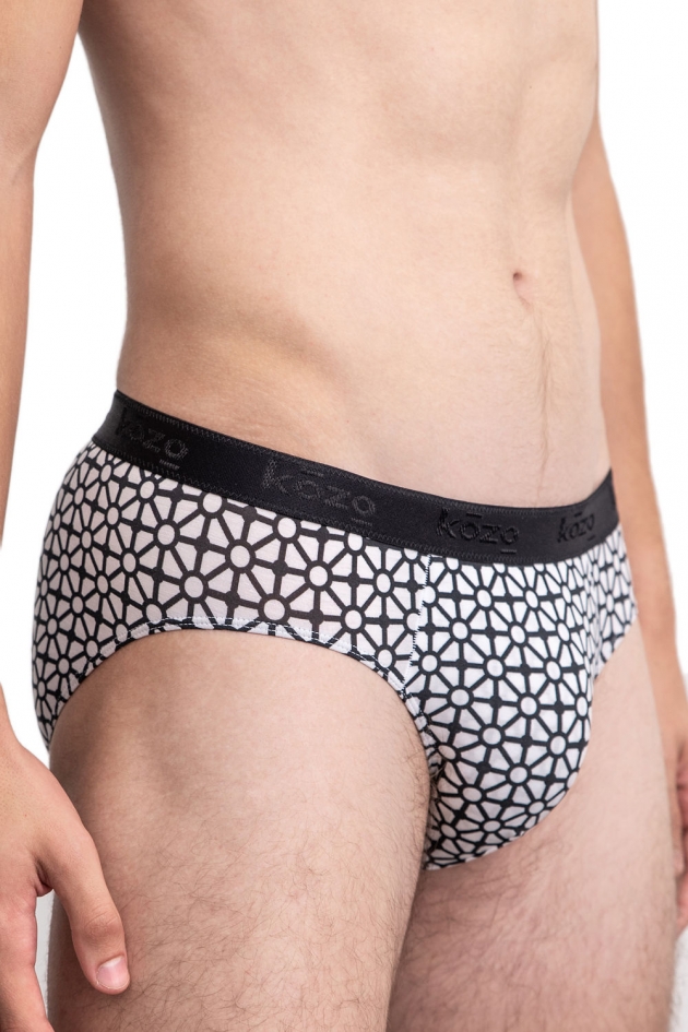 MEN'S BRIEFS PRINT GEOMETRIC