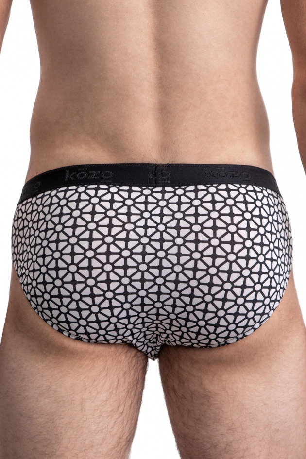MEN'S BRIEFS PRINT GEOMETRIC