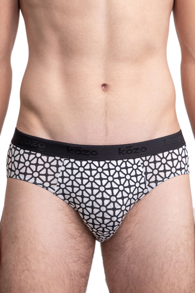 MEN'S BRIEFS PRINT GEOMETRIC