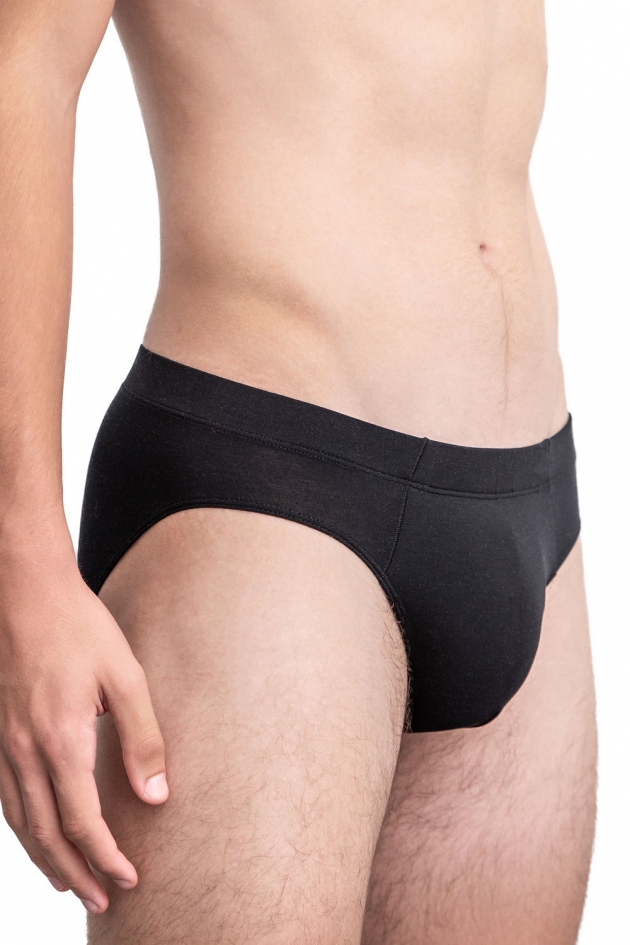 MEN'S BRIEFS BLACK