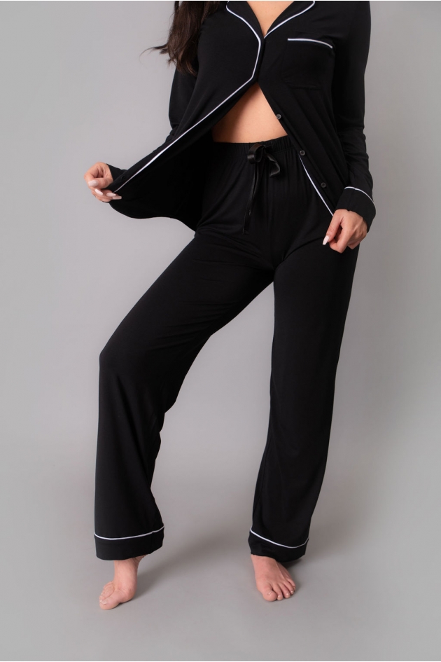 DAMEN PYJAMA HOSE