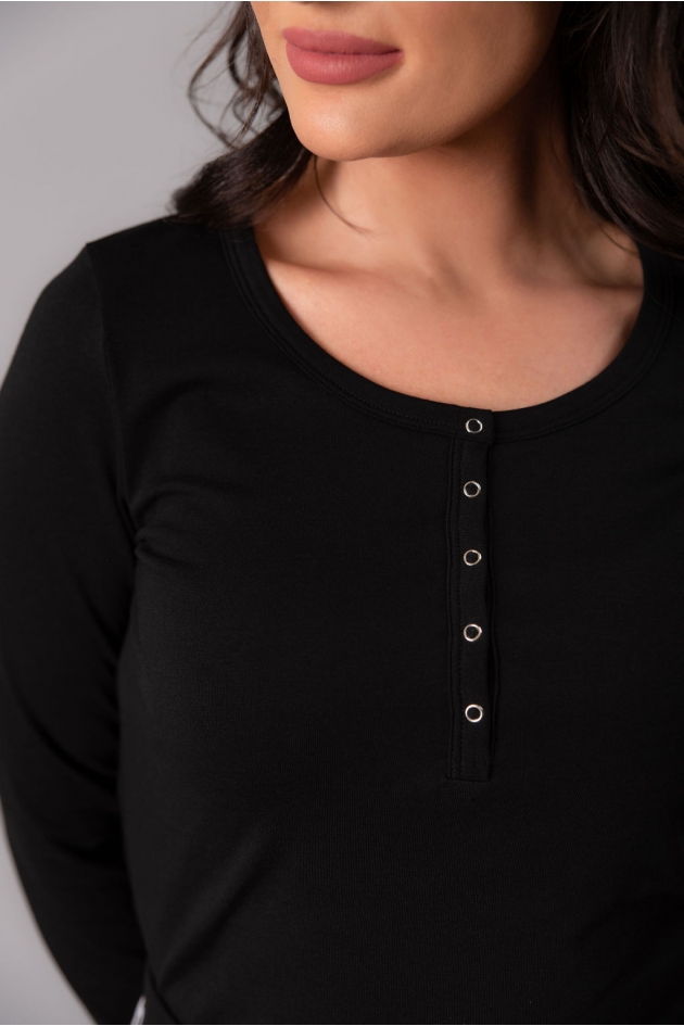DAMEN PYJAMA OBERTEIL