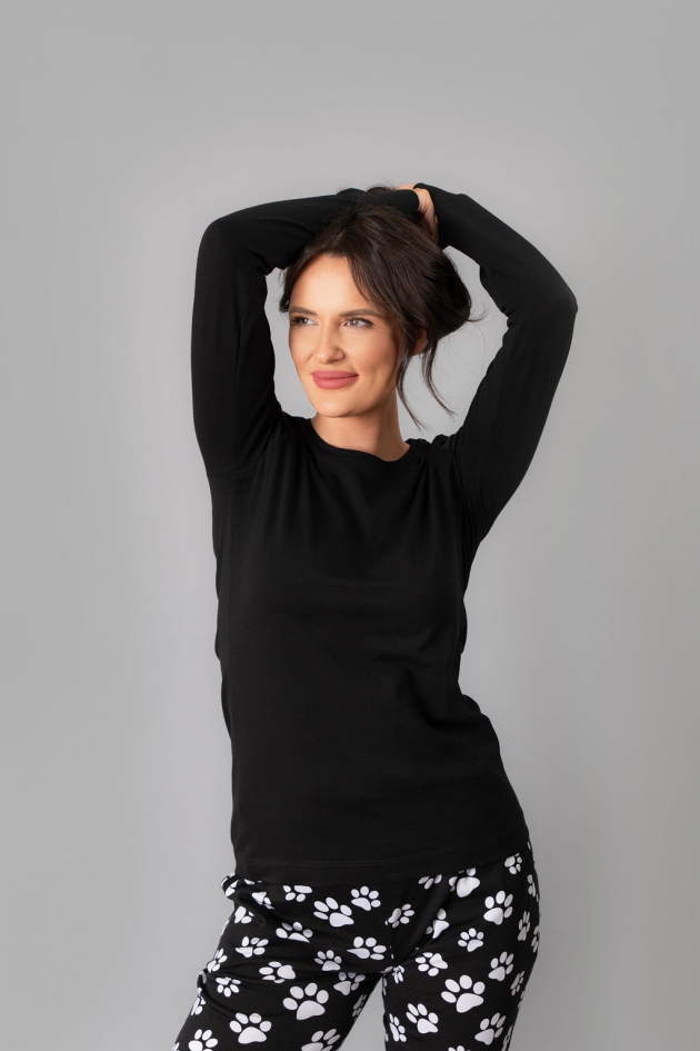 DAMEN PYJAMA OBERTEIL